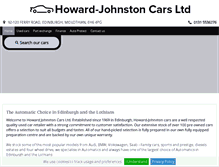 Tablet Screenshot of howard-johnston.co.uk